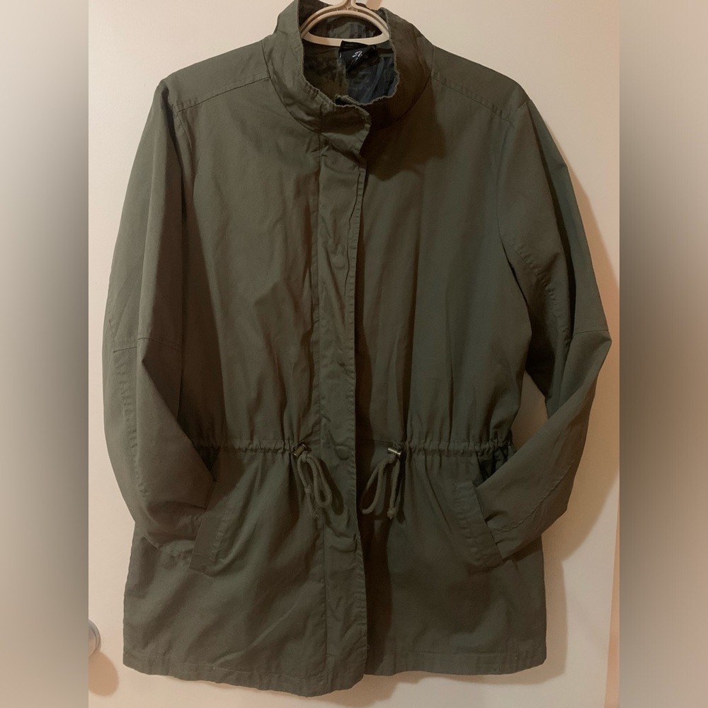 Supernatural “Join the Hunt” Olive Green Drawstring Jacket